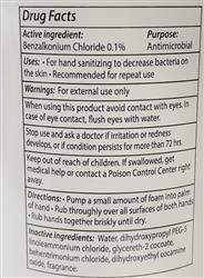 OPTIMAL™ Foaming Hand Sanitizer  1.69 oz. (50 ml) Case of 72 + POP display